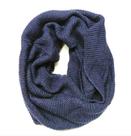 Gola infinita trico azul escuro