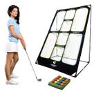 Golf Chipping Game Net WINNER SPIRIT PLAY 707 com tapete e bolas