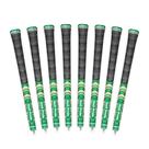 Golf Pride MCC Hybrid Golf Club Grip, tamanho médio, verde/dourado, pacote com 8