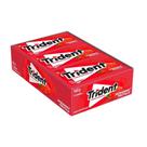 Goma de Mascar Trident Morango 8g Display com 21 Unidades