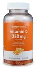 Goma de vitamina C Amazon Basics 250 mg de laranja 150 gomas Goma de vitamina C Amazon Basics 250 mg de laranja 150 gomas