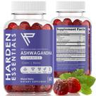 Gomas Ashwagandha Harden Essentials KSM-66 com erva-cidreira