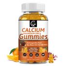 Gomas de cálcio GORNVB 1200 mg com vitamina D3, K2, B12 e B6, pacote com 2