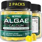 Gomas de cálcio NEVISS para mulheres com vitamina D3 K2 C Zinco 600 mg