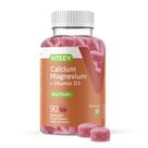 Gomas de cálcio Viteey com vitamina D3 e 90 gomas de magnésio