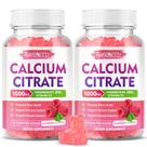 Gomas de citrato de cálcio MEENCD 1000mg com vitamina D3 120ct