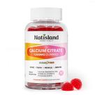 Gomas de citrato de cálcio NATISLAND 1200 mg com vitamina D3, K2