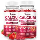 Gomas de Citrato de Cálcio Yikecao 1200 mg Morango 120 unidades Gomas de Citrato de Cálcio Yikecao 1200 mg Morango 120 unidades