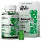 Gomas de clorofila selvagens e orgânicas 50 mg para Detox Cleanse 60u