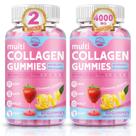 Gomas de colágeno Nature's live Multi Type I, II, III, V, X 60 ct