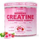 Gomas de Creatina LanranBee para Mulheres com Colágeno e BCAA, 120 unidades