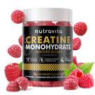 Gomas de creatina monohidratada Nutravita Raspberry Flavor 120 ct