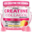 Gomas de Creatina OFFPTE 5000 mg com Colágeno e BCAAs para Mulheres Gomas de Creatina OFFPTE 5000 mg com Colágeno e BCAAs para Mulheres