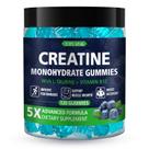 Gomas de creatina TOPCAPAK com sabor de mirtilo 5g 120 ct
