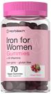 Gomas de ferro Horbäach para mulheres (70 unidades) com vitaminas B