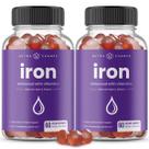 Gomas de ferro NutraChamps com vitamina C 20 mg 120 gomas