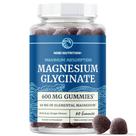 Gomas de glicinato de magnésio Nobi Nutrition 600MG de uva 60 Ct