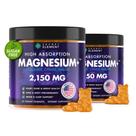 Gomas de glicinato de magnésio Secret Element 2150 mg 60 mastigáveis x2