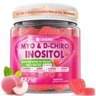 Gomas de inositol LILICARE para mulheres com Chasteberry 2000mg 60Cts
