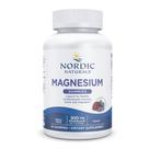 Gomas de magnésio Nordic Naturals, mirtilo, lavanda, 60 quilates