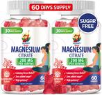 Gomas de magnésio SUNNY SAM 200 mg de framboesa sem açúcar