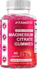 Gomas de magnésio Vitamatic Extra Strength 255 mg 60 veganas