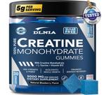 Gomas de monohidrato de creatina DLNIA 120 para homens e mulheres