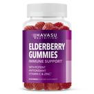 Gomas de sabugueiro Havasu Nutrition Sambucus com zinco e vitamina C