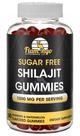 Gomas de Shilajit Flamingo sem Açúcar - 60 Unidades