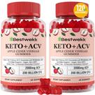 Gomas de vinagre de maçã Bestwekk Max Strength 2000mg