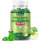 Gomas de Vinagre de Maçã Yikecao 1000 mg com B12 Veganas 60 unidades