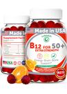 Gomas de vitamina B12 Lunakai 50+ Adultos 3000mcg 60ct