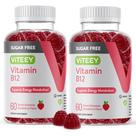 Gomas de vitamina B12 Viteey 1000mcg para adultos e adolescentes Gomas de vitamina B12 Viteey 1000mcg para adultos e adolescentes