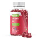 Gomas de vitamina B12 Viteey 60 com sabor vegano de framboesa