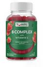 Gomas do complexo de vitamina B YumVs com vitamina C (70 unidades)