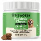 Gomas mastigáveis probióticas para cães Pawdeza 6 bilhões de UFC com prebióticos 250 g Gomas mastigáveis probióticas para cães Pawdeza 6 bilhões de UFC com prebióticos 250 g