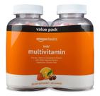 Gomas multivitamínicas Amazon Basics Kids 380 unidades, 2 pacotes