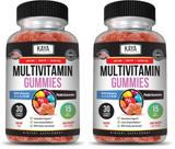 Gomas multivitamínicas Kaya Naturals con biotina, zinc y sabor fresa Gomas multivitamínicas Kaya Naturals con biotina, zinc y sabor fresa