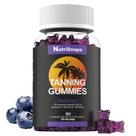 Gomas para Bronceado Sabor Arándano Nutrisnaps 60 Unidades