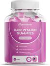 Gomas para crescimento de cabelo Rosabella 5000mcg Biotina Vegan 60ct