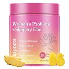 Gomas probióticas para mulheres GlossLuxe com olmo-vermelho e sabor abacaxi tropical, 60 unidades Gomas probióticas para mulheres GlossLuxe com olmo-vermelho e sabor abacaxi tropical, 60 unidades