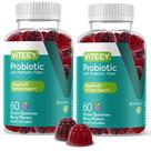 Gomas probióticas Viteey Extra Strength 2 bilhões de CFUs 120 ct
