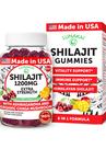 Gomas Shilajit Lunakai 1200 mg com Ashwagandha e Chaga 60 ct