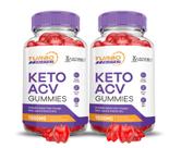 Gomas Turbo Ripped Keto ACV da Justified Laboratories, 1000 mg, pacote com 2
