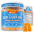 Gomitas de Aceite de Hígado de Bacalao Lilicare 1000 mg con Omega 3