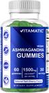 Gomitas Veganas de Ashwagandha Vitamatic 1500 mg 60 Unidades Gomitas Veganas de Ashwagandha Vitamatic 1500 mg 60 Unidades