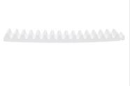 Gomo de Cremalheira Branco 30cm com parafuso