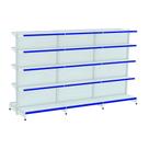Gondola Centro 170 Amapa Flex Kit 3 Metros Branco PE AZ - Amapá