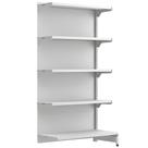 Gondola Fit 40 Continuaçao Parede 202X90x30cm Sem Porta Etiqueta Branco - Amapa