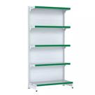 Gondola Parede 170 Fit Inicial Branco 5 Bandeja Pe Verde